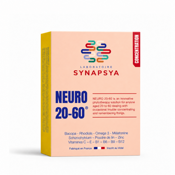 Neuro 20-60 supplement box