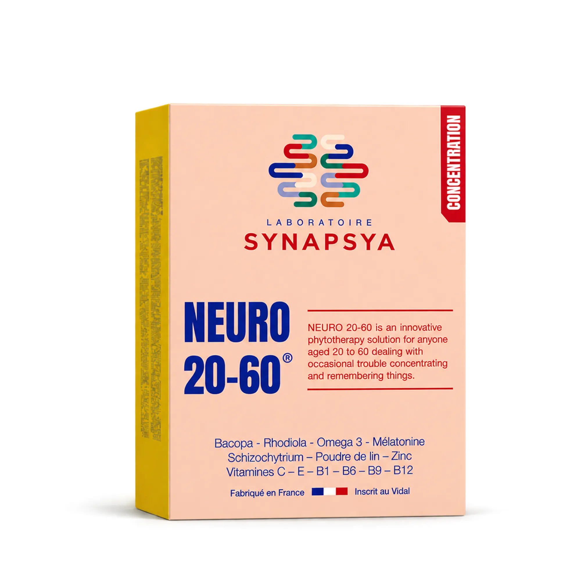 Neuro 20-60 supplement box