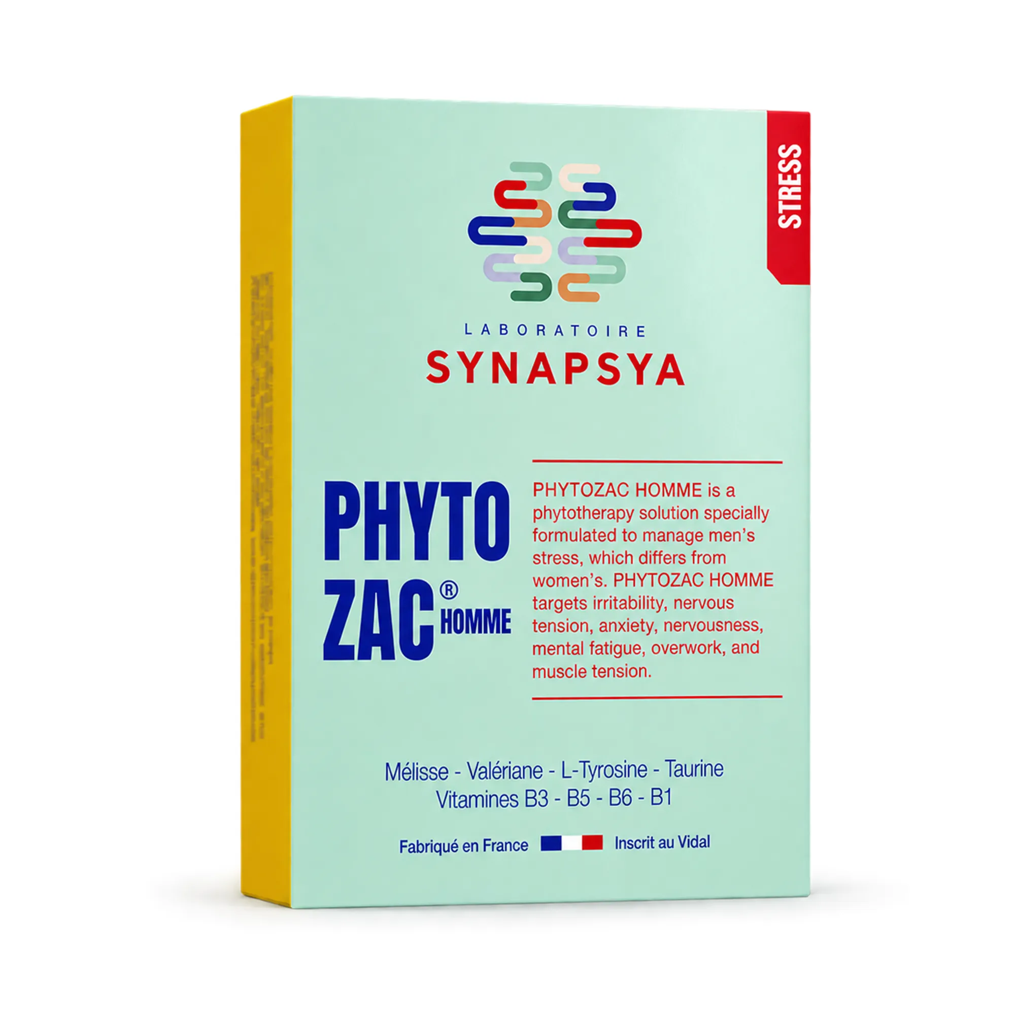 Phytozac Homme supplement box